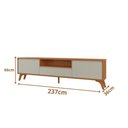 Ver imagem 6 de Rack para Tv 75 Polegadas Piazza New 3 Gavetas 237cm 100 Mdf Mavaular