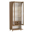Ver imagem 4 de Conjunto Rack e Cristaleira e Mesa de Centro Murano Marrom
