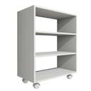 Ver imagem 2 de Sapateira Organizador Porta Sapatos Mdf com Rodízios Plancasa
