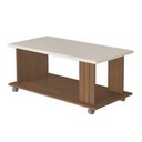 Ver mais imagens de Kit 3 Peças, Painel Ripado para TV até 65 Polegadas 100% MDF, Bar e Mesa de Centro Matisse Marrom