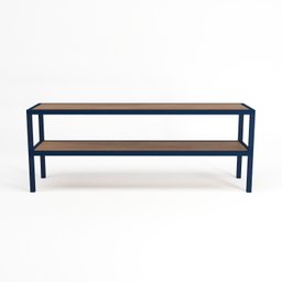 Aparador para Jardim com 200cm e Estrutura em Aluminio - 1