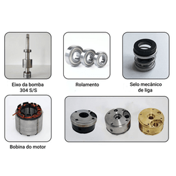 Kit Bomba DC Solar 1300w Com 8 painéis Até 7100L/h - TÉTIS - 7