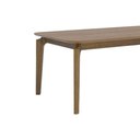 Ver imagem 5 de Mesa de Sala Jantar Ficus Natuame C/ Tampo Madeirado 210x100cm Carvalho/cinamomo - Cimol