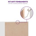 Ver imagem 7 de Cômoda 4 Gavetas 1 Porta com Tampo em Mdf Baby Tubbi Casatema MadeiraOriginals
