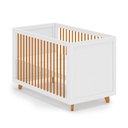 Ver imagem 3 de Berço Evolutivo 2 em 1 com Pés e Palitos em Madeira Maciça Baby Tubbi Casatema MadeiraOriginals Bran