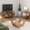 Conjunto com Rack para Tv, Mesa de Centro e Mesa de Apoio Theo - 1