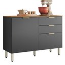 Ver imagem 2 de Balcão para Cozinha em MDP 2 Portas e 2 Gavetas Alba