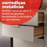 Balcão para Cozinha em Mdf 2 Portas e 2 Gavetas Alba - 7