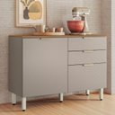 Ver imagem 1 de Balcão para Cozinha em MDP 2 Portas e 2 Gavetas Alba