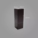 Ver imagem 3 de Arandela Katarina Frisada de 30 Cm Interna ou Externa:marrom