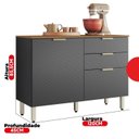 Ver imagem 6 de Cozinha Compacta com Balcão 3 Gavetas Alba