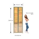 Ver imagem 6 de Sapateira 2 Portas Reflecta com Pés e LED 100% MDF Bege/Off White
