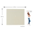 Ver imagem 4 de Painel para TV até 85 Polegadas 100% MDF 217CMX217CM Luminare Bege