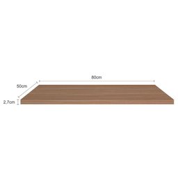 Tampo 80 Cm para Balcão Unna Poliman Carvalho - 2