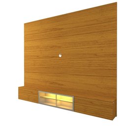 Estante para TV até 84 Polegadas 217cm com Porta Reflecta LED 100% MDF Luminare - 16