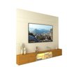 Estante para TV até 84 Polegadas 217cm com Porta Reflecta LED 100% MDF Luminare - 16