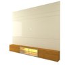 Estante para TV até 84 Polegadas 217cm com Porta Reflecta LED 100% MDF Luminare - 17