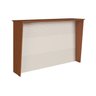 Bancada Ilha Gourmet para Cozinha 156cm 100% Mdf com Tampo em 45 Graus - 2