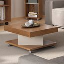 Ver mais imagens de Kit para Sala de Estar Painel e Mesa de Centro e Mesa de Apoio Flash