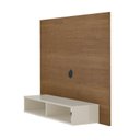 Ver imagem 7 de Conjunto Sala de Estar Painel e Mesa de Centro e Mesa de Apoio Flash Marrom
