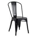 Ver imagem 3 de Kit 10 Cadeiras Iron Tolix Empilhável Preto