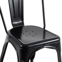 Ver imagem 5 de Kit 10 Cadeiras Iron Tolix Empilhável Preto