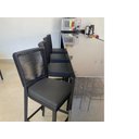 Ver imagem 3 de Kit 2 Banqueta Balcão Cozinha Churrasqueira Moderna Alumínio