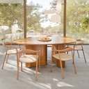 Ver imagem 3 de Mesa de Jantar Aracajú Design Orgânico para Sala de Jantar Luxo