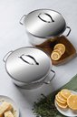 Ver imagem 3 de Caçarola Funda Allegra Inox c/ Fundo Triplo 2,2L Tramontina 62654181
