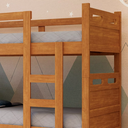 Ver imagem 3 de Beliche Jaspe Vira Duas Camas + 2 Colchões D33 Cor:nature