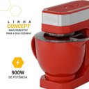 Ver imagem 3 de Batedeira Planetária Philco 900W 5L Turbo Vermelha PBP90B 110V