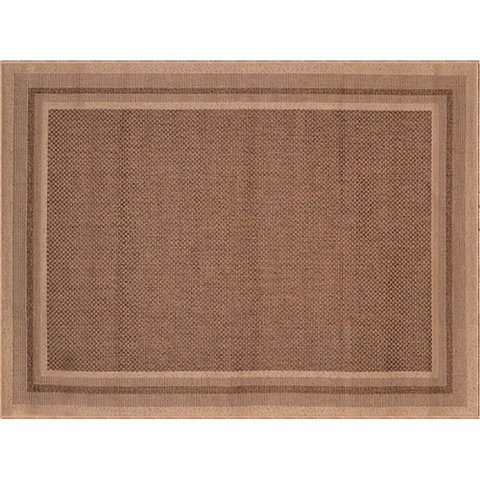 Tapete Sala Quar Econature Moldura 2,00x2,50 Bege Marrom-87