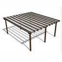 Ver imagem 1 de Kit Policarbonato Branco 4mm 5,00m X 6,00m - Perfis Naturais