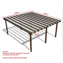 Ver imagem 5 de Kit Policarbonato Branco 4mm 5,00m X 6,00m - Perfis Naturais