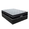 Cama Box com Baú Queen Blindado + Colchão de Molas Ensacadas - Ortobom - Elegant Superpocket 158x198 - 5
