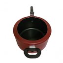 Ver imagem 3 de Panela de Pressão Teflon Antiaderente 5 Litros Terracota