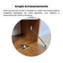 Ver imagem 5 de Kit para Sala de Estar Rack Ripado e Aparador e Mesa de Centro City