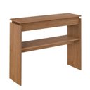 Ver imagem 3 de Kit para Sala de Estar Rack Ripado e Aparador e Mesa de Centro City Marrom