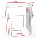 Ver imagem 4 de Bancada Balcão para Embutir Lava e Seca