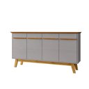 Ver mais imagens de Aparador Buffet 4 Portas e Prateleira Removível Opala