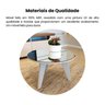 Kit para Sala de Estar Rack e Mesa de Centro e Bar Frank - 17