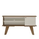 Ver imagem 7 de Kit para Sala de Estar Rack e Mesa de Centro e Bar Frank Marrom 100% MDF