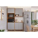 Ver imagem 1 de Cozinha Completa 3 Peças Celeste C367 Cinamomo/Platina MGM