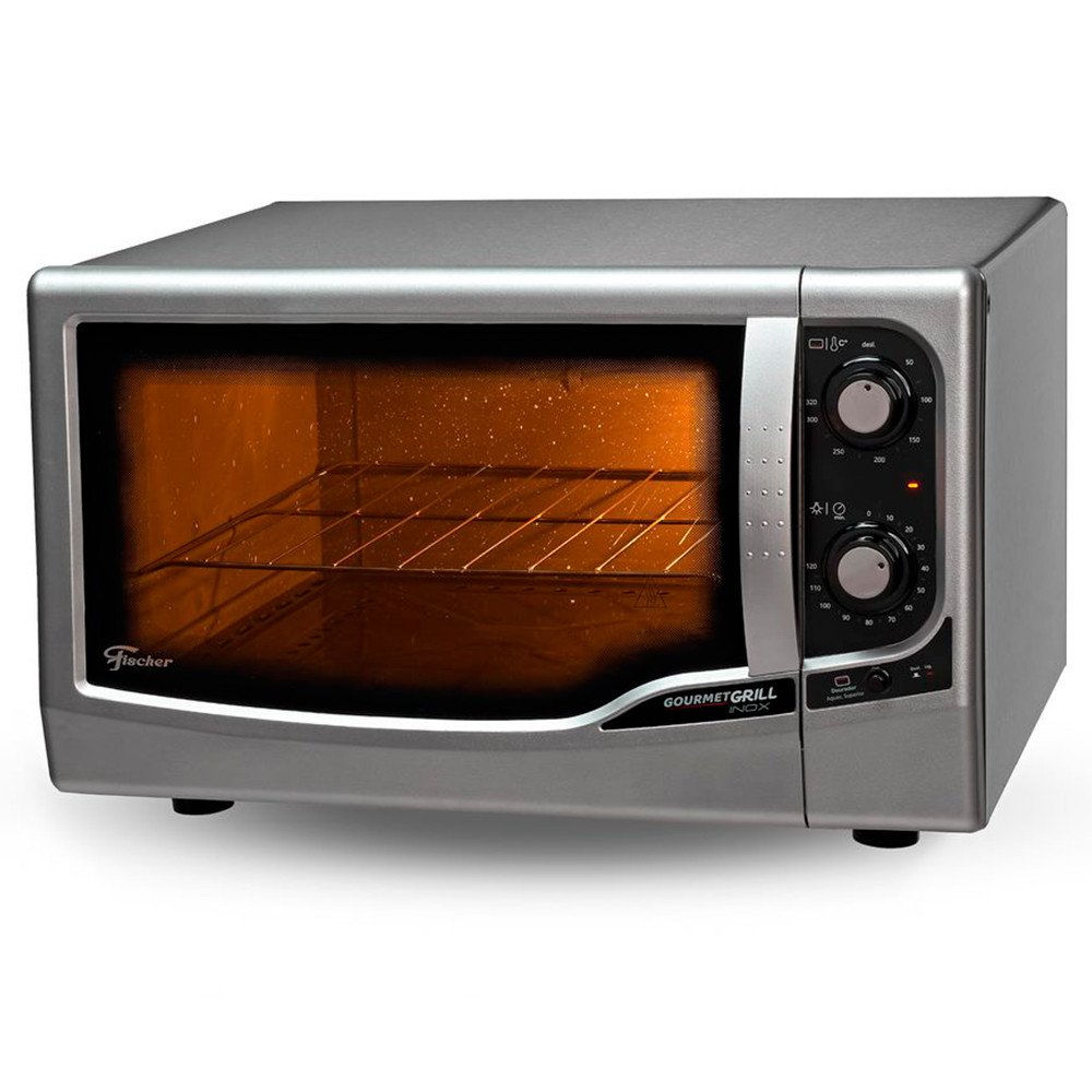 Forno Elétrico de Bancada 44L Fischer Gourmet Grill com Timer 1775W - 2