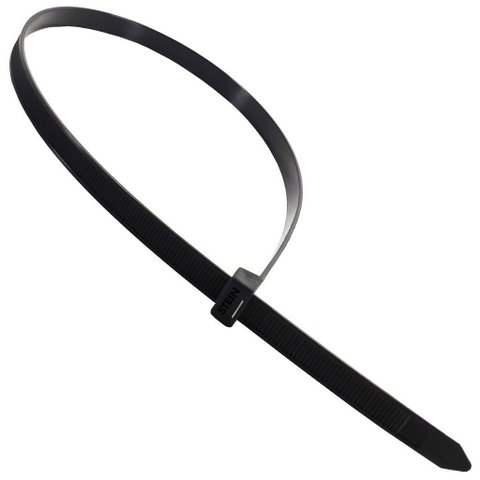Kit 300 Abraçadeiras Nylon Preta Stein 150 X 2,5mm