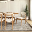 Ver imagem 3 de Cadeira para Sala de Jantar Estofada Carina