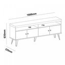 Ver imagem 7 de Kit para Sala de Estar Rack e Mesa de Centro e Carrinho Bar Liberty