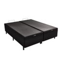 Ver imagem 3 de Box Baú Bipartido King 1,93x2,03 Conceito Preto - Corino