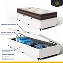Ver imagem 5 de Cama Box Baú com Colchão de Molas Anjos Classic Superlastic Solteiro King 96cm