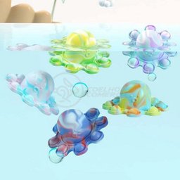 Chaveiro Polvo Reversível Pop It Fidget Toy Brinquedo Anti Stress Apertar TikTok Silicone Sensorial  - 20